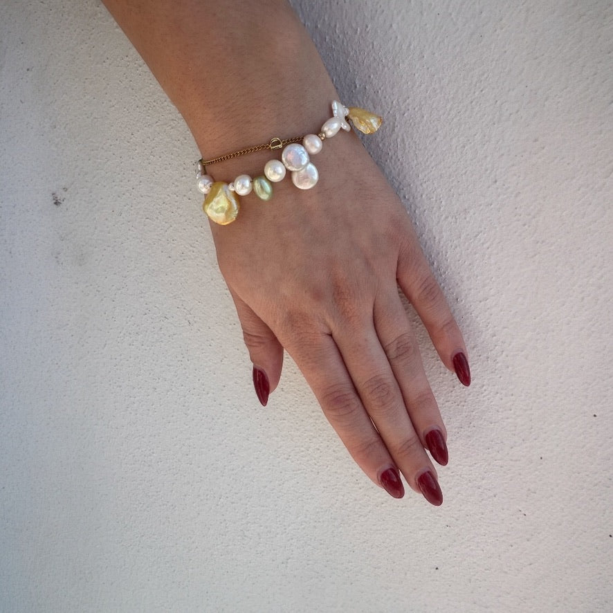 Nicole - Armband- Zoetwaterparels
