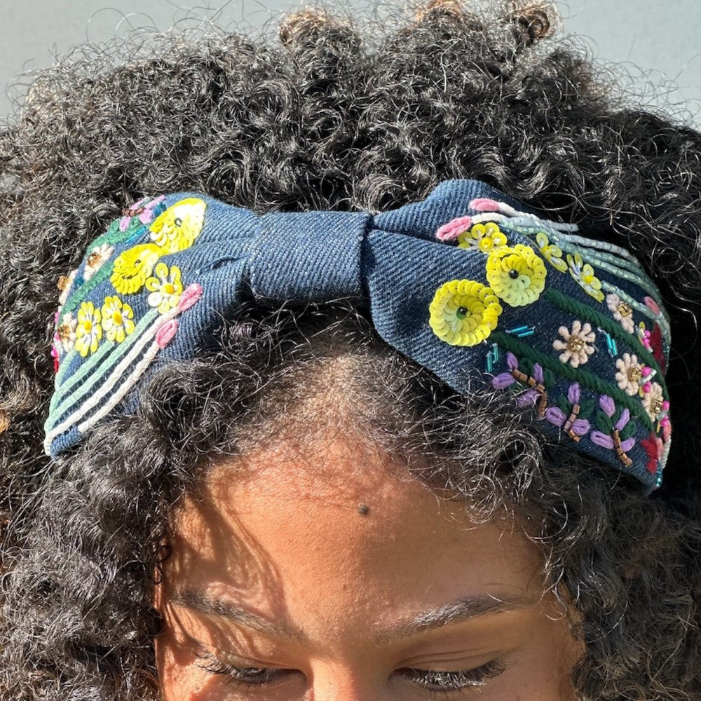 Flora Blue - Haarband
