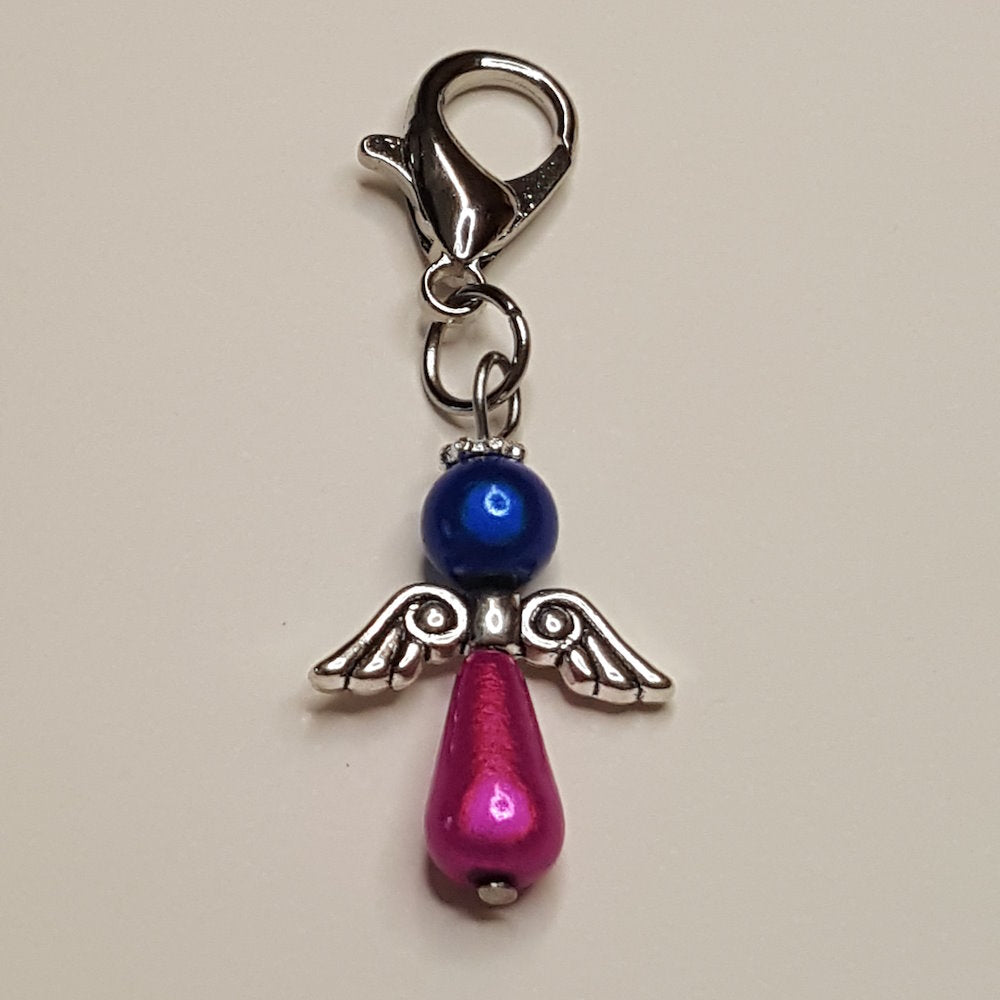 Geluksengeltje - Sleutelhanger - zelf de kleur uitkiezen!
