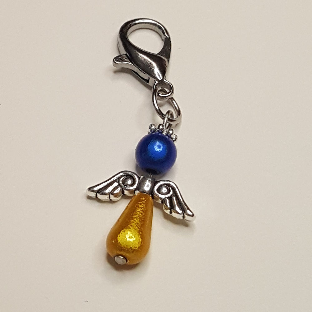 Geluksengeltje - Sleutelhanger - zelf de kleur uitkiezen!