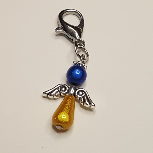 Geluksengeltje - Sleutelhanger - zelf de kleur uitkiezen!