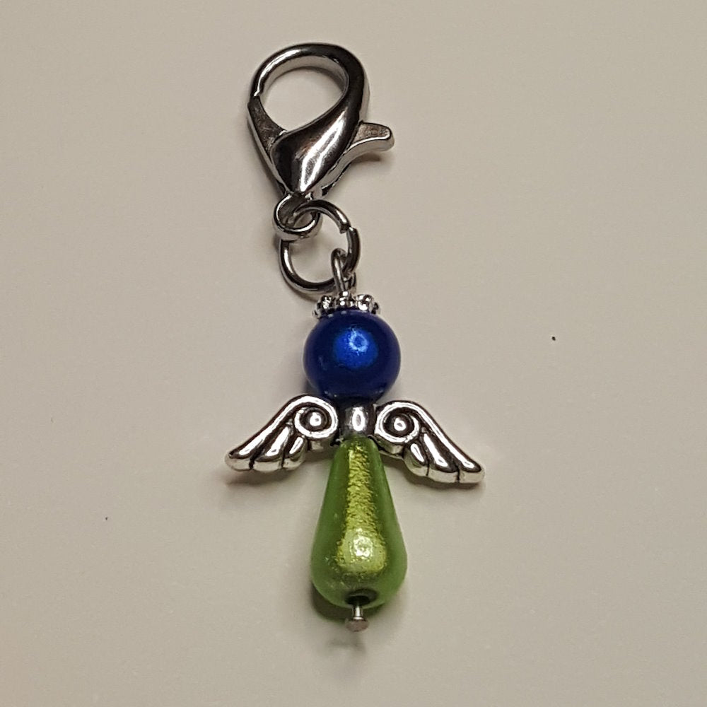 Geluksengeltje - Sleutelhanger - zelf de kleur uitkiezen!
