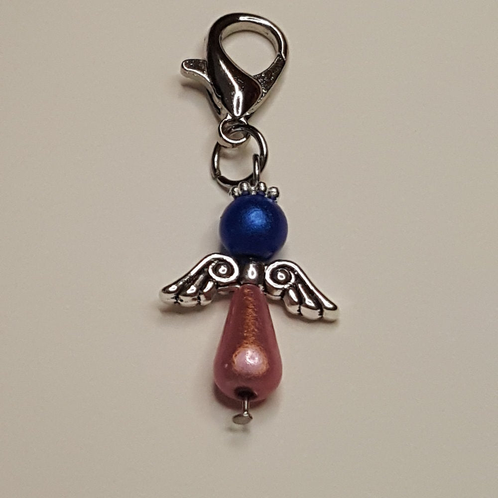 Geluksengeltje - Sleutelhanger - zelf de kleur uitkiezen!