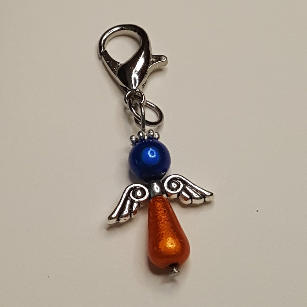 Geluksengeltje - Sleutelhanger - zelf de kleur uitkiezen!