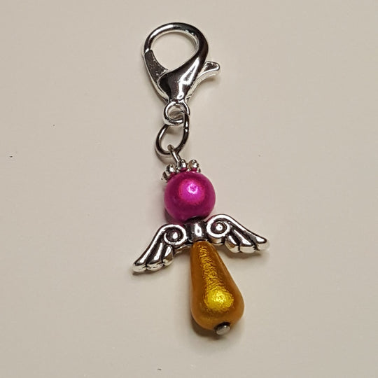 Geluksengeltje - Sleutelhanger - zelf de kleur uitkiezen!