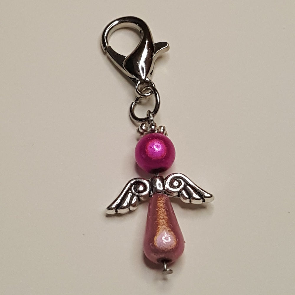 Geluksengeltje - Sleutelhanger - zelf de kleur uitkiezen!