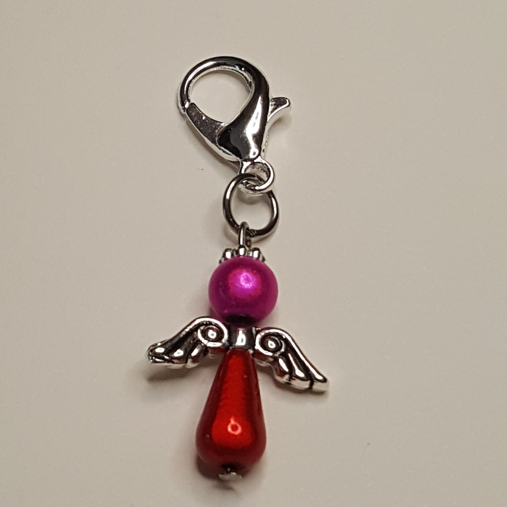 Geluksengeltje - Sleutelhanger - zelf de kleur uitkiezen!