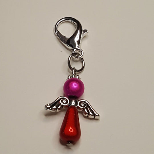 Geluksengeltje - Sleutelhanger - zelf de kleur uitkiezen!