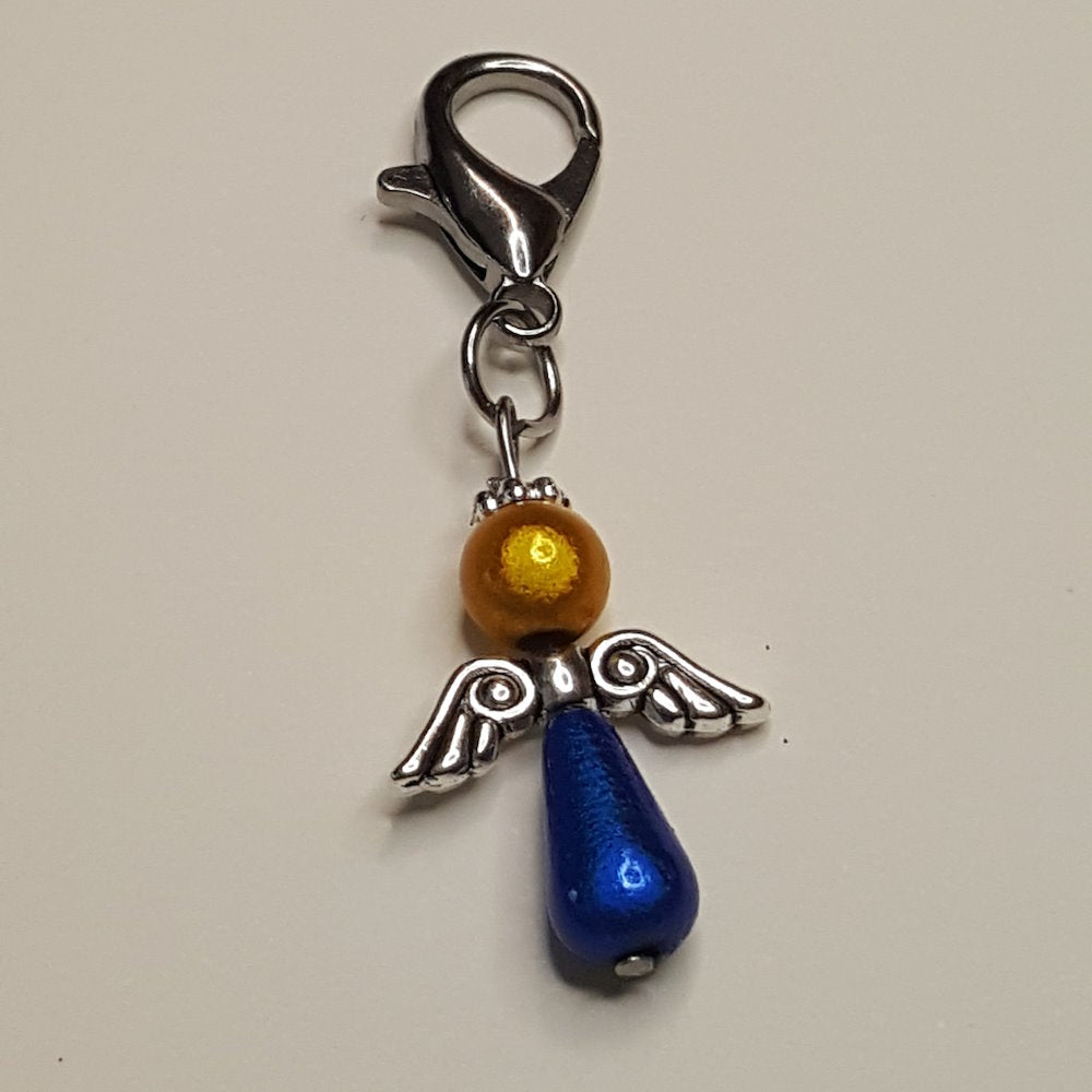 Geluksengeltje - Sleutelhanger - zelf de kleur uitkiezen!