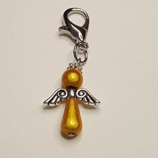 Geluksengeltje - Sleutelhanger - zelf de kleur uitkiezen!