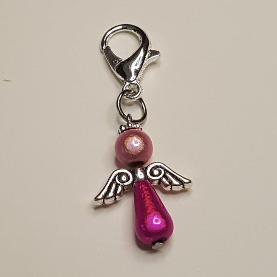 Geluksengeltje - Sleutelhanger - zelf de kleur uitkiezen!