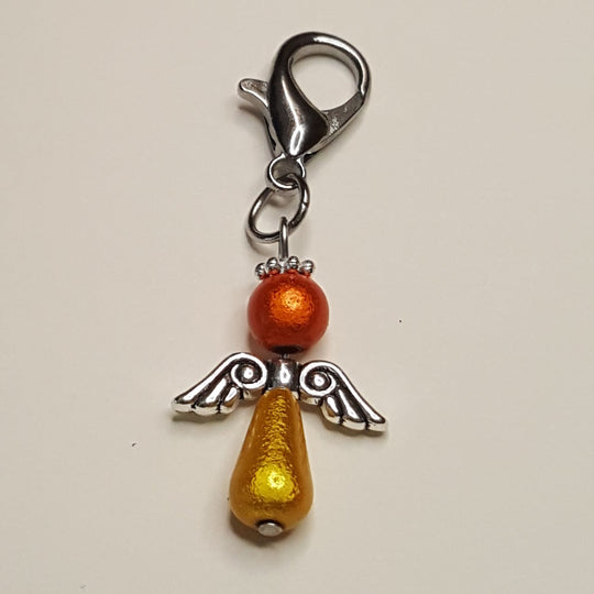 Geluksengeltje - Sleutelhanger - zelf de kleur uitkiezen!