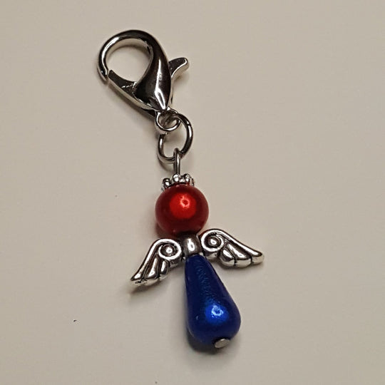 Geluksengeltje - Sleutelhanger - zelf de kleur uitkiezen!
