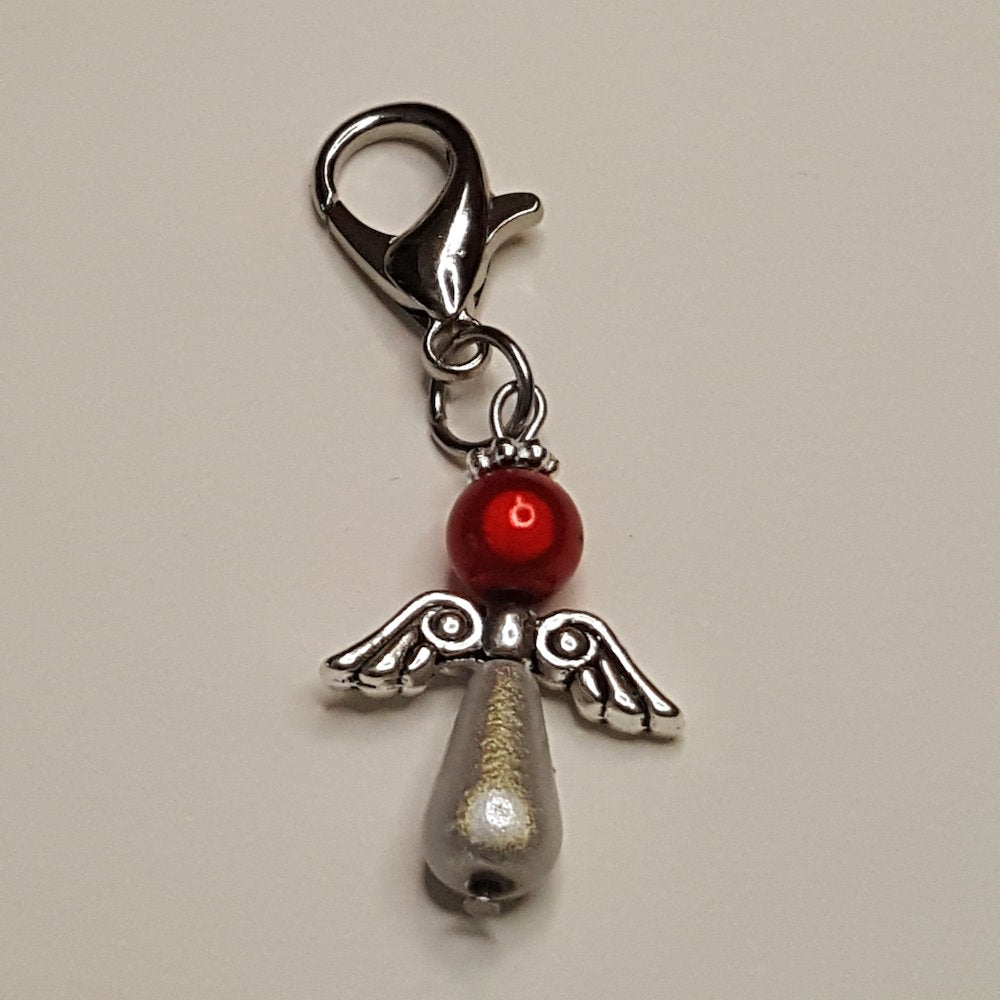 Geluksengeltje - Sleutelhanger - zelf de kleur uitkiezen!