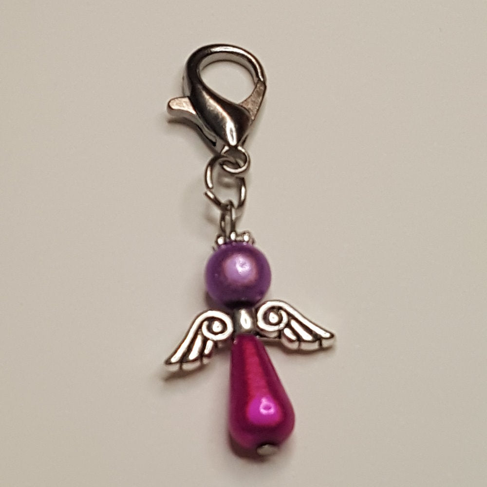 Geluksengeltje - Sleutelhanger - zelf de kleur uitkiezen!