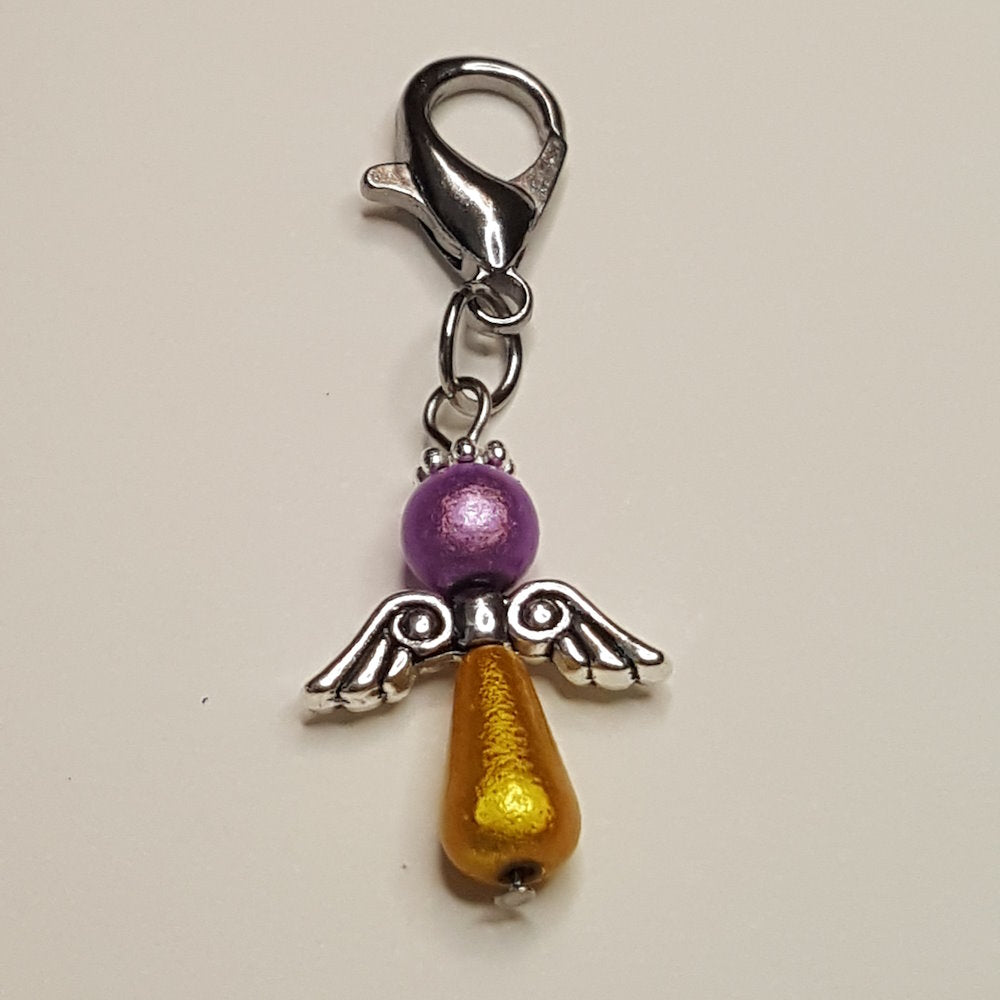 Geluksengeltje - Sleutelhanger - zelf de kleur uitkiezen!