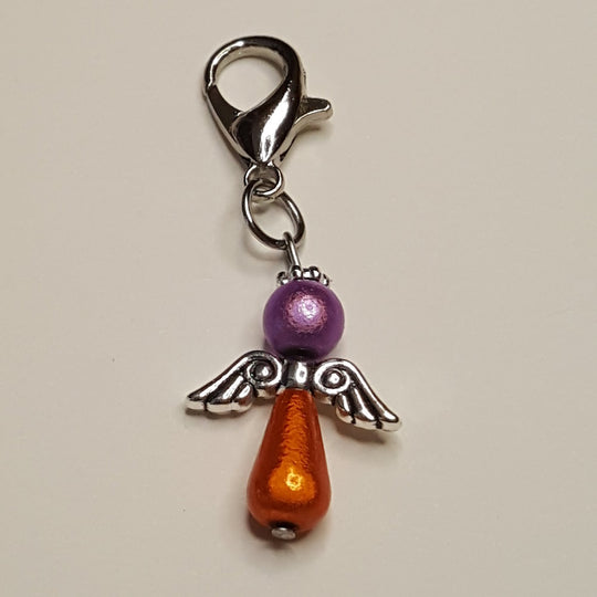 Geluksengeltje - Sleutelhanger - zelf de kleur uitkiezen!