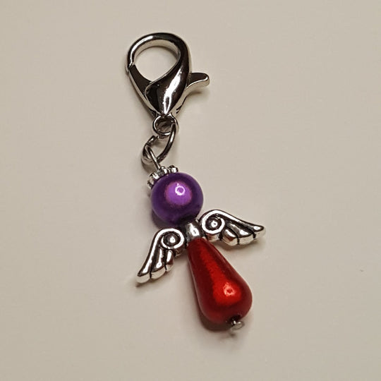 Geluksengeltje - Sleutelhanger - zelf de kleur uitkiezen!