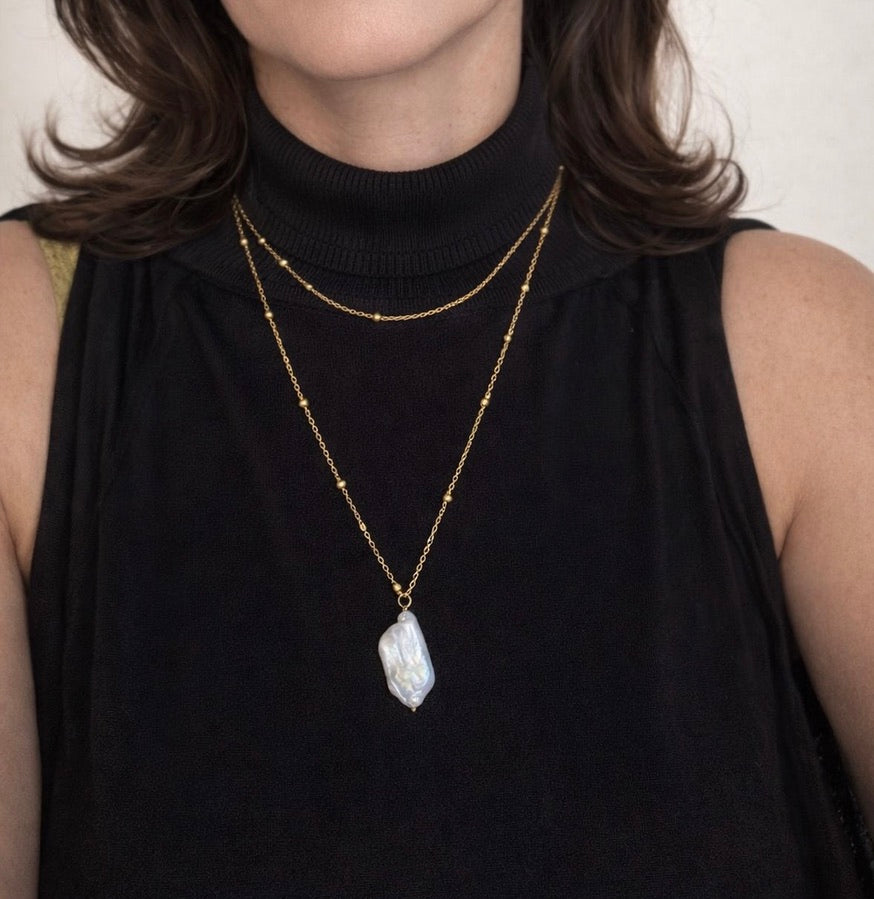 Solene Pearl - Ketting - Zoetwaterparel