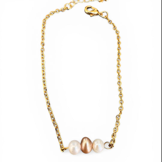 Hilde - Armband - Zoetwaterparel