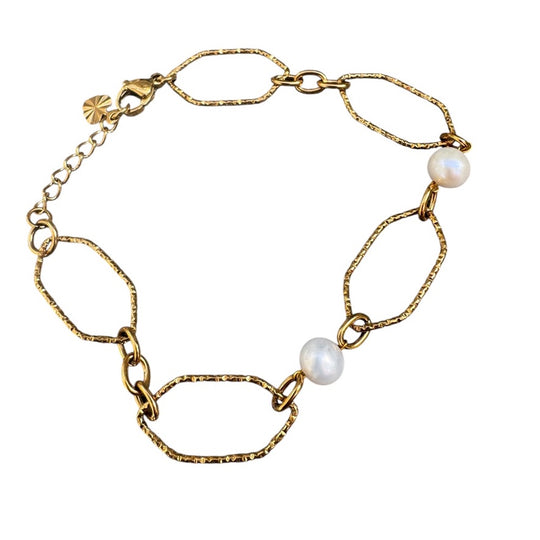 Anita  - Armband - Zoetwaterparel