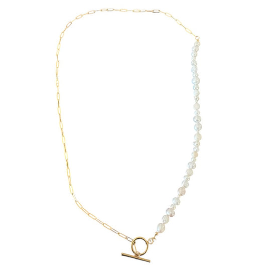 Ivory - Ketting - Zoetwaterparel