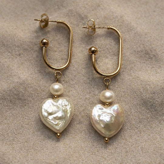 Love Pearl - Oorbellen - Zoetwaterparel