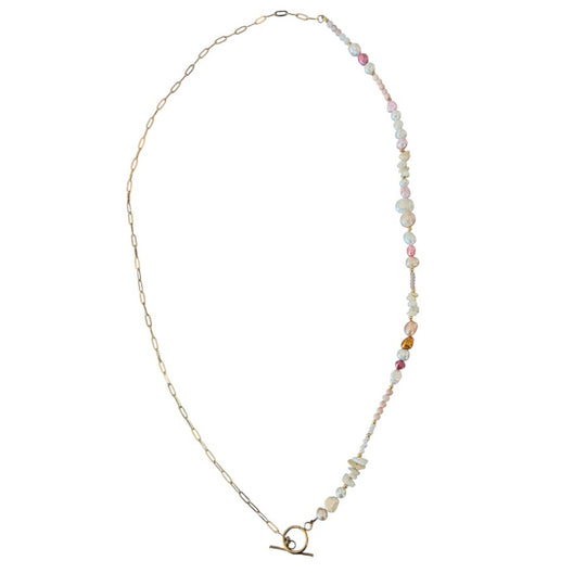 Luna -Mare - Ketting - Zoetwaterparel