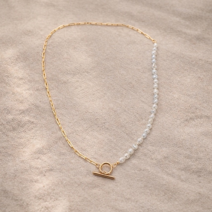 Ivory - Ketting - Zoetwaterparel