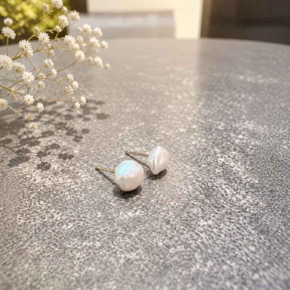 Soft Glow - Earring - Freshwater pearl