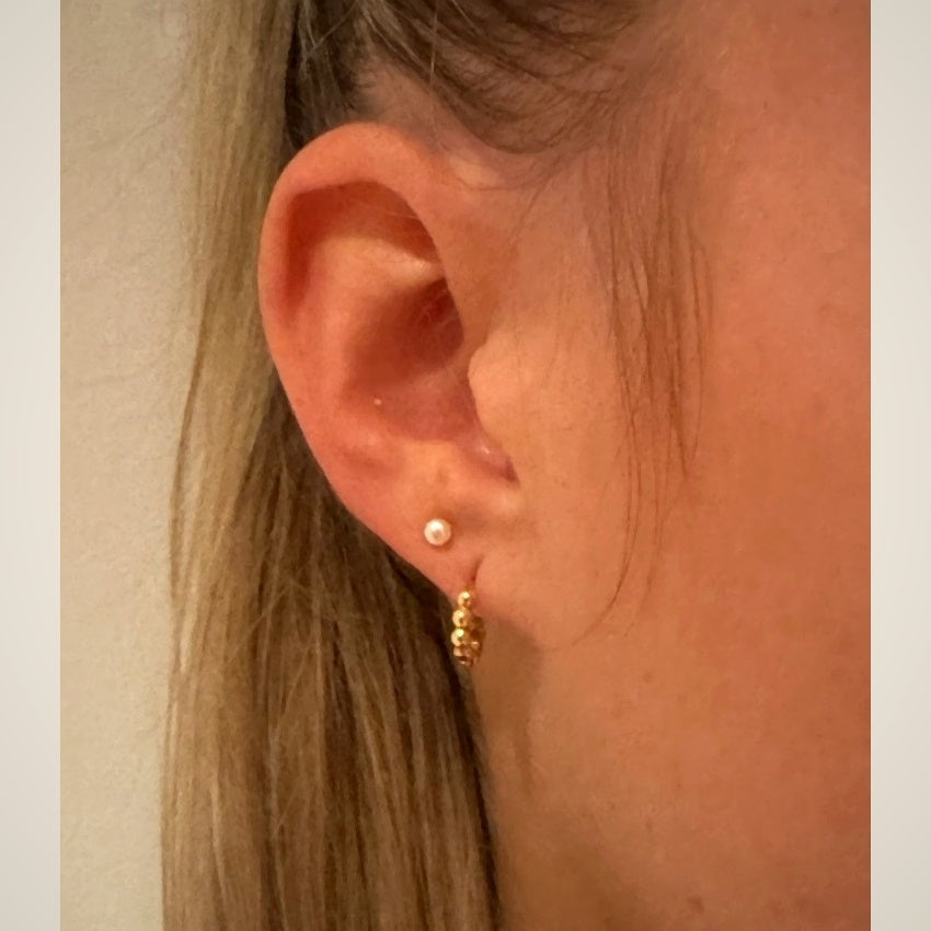 Lio - Oorbel - Zoetwaterparel