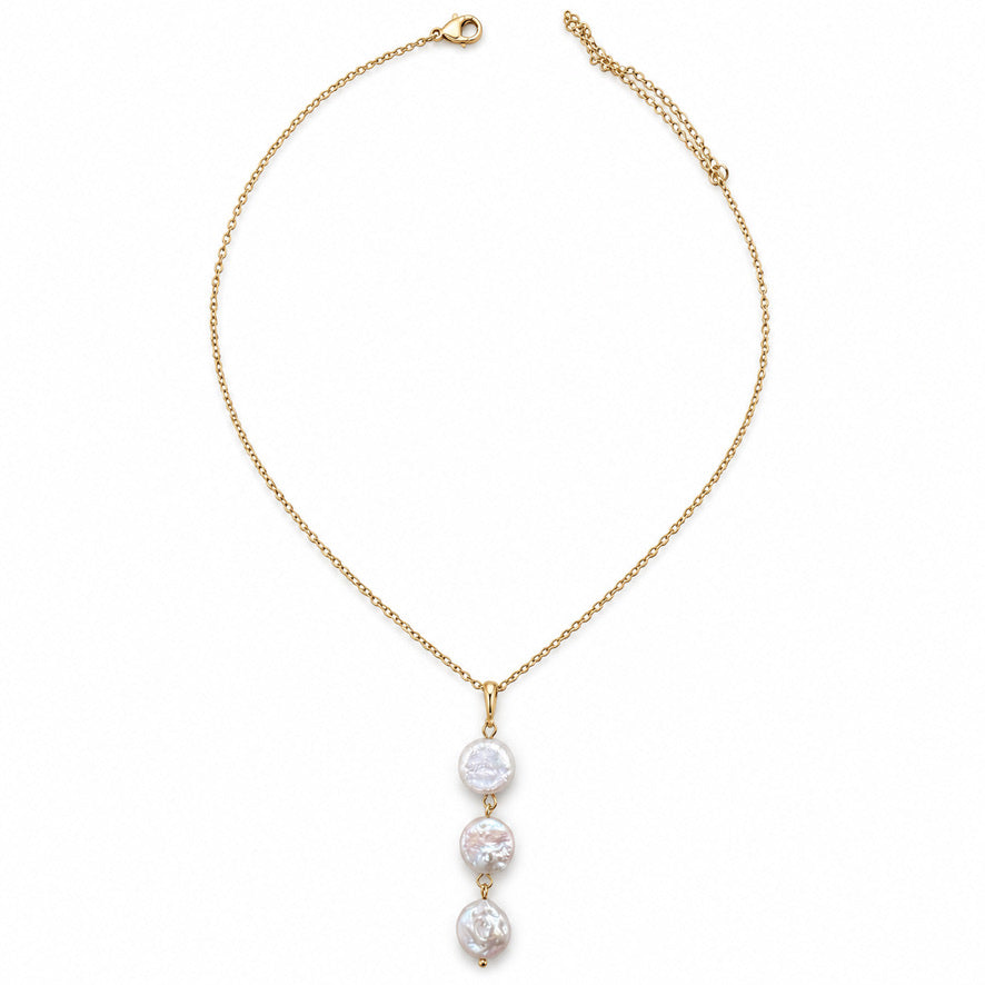 Siena - Ketting - Zoetwaterparel